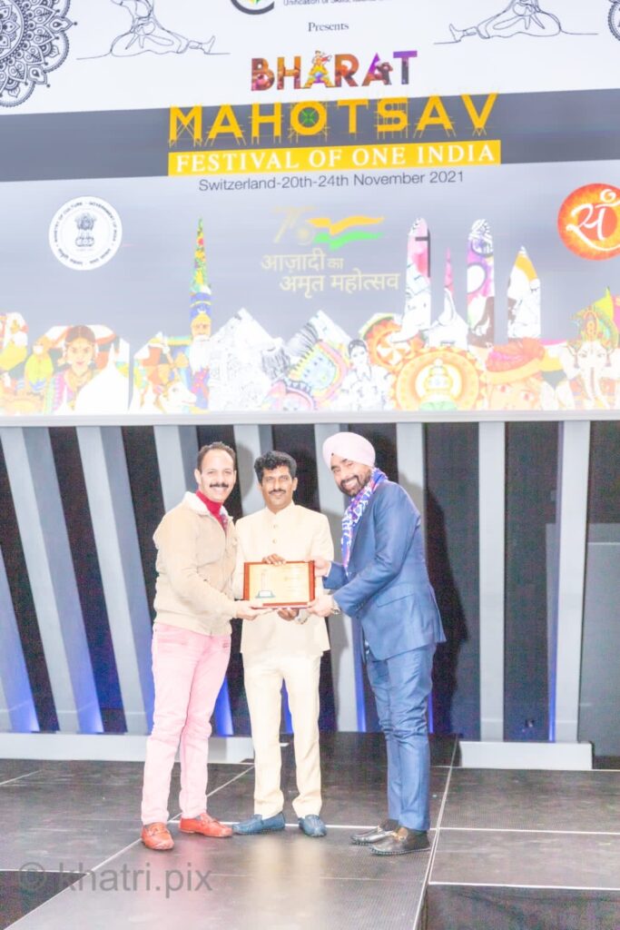 ब्रह्माकुमारीज़ के सदस्य डॉ दीपक हरके भारत गौरव पुरस्कार से सम्मानित
